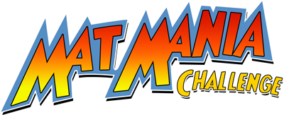 Mat Mania Challenge logo for Atari 7800